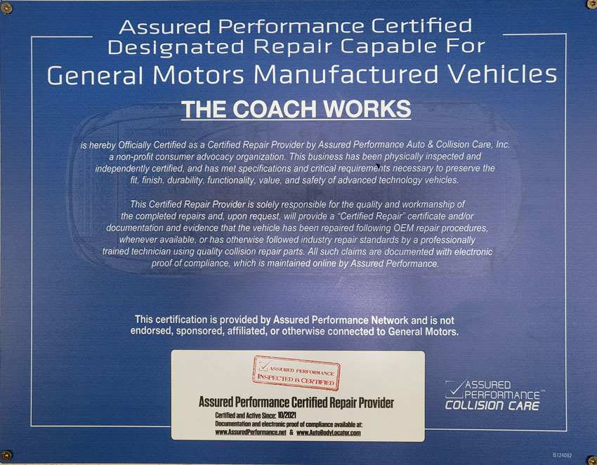 GM Motors Capable Certified
