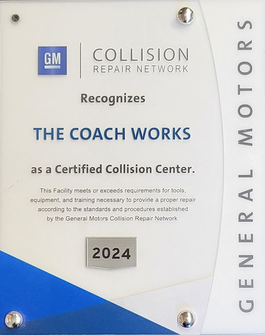 GM Collision Repair Network Certified